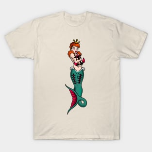 American Traditional Mermaid T-Shirt